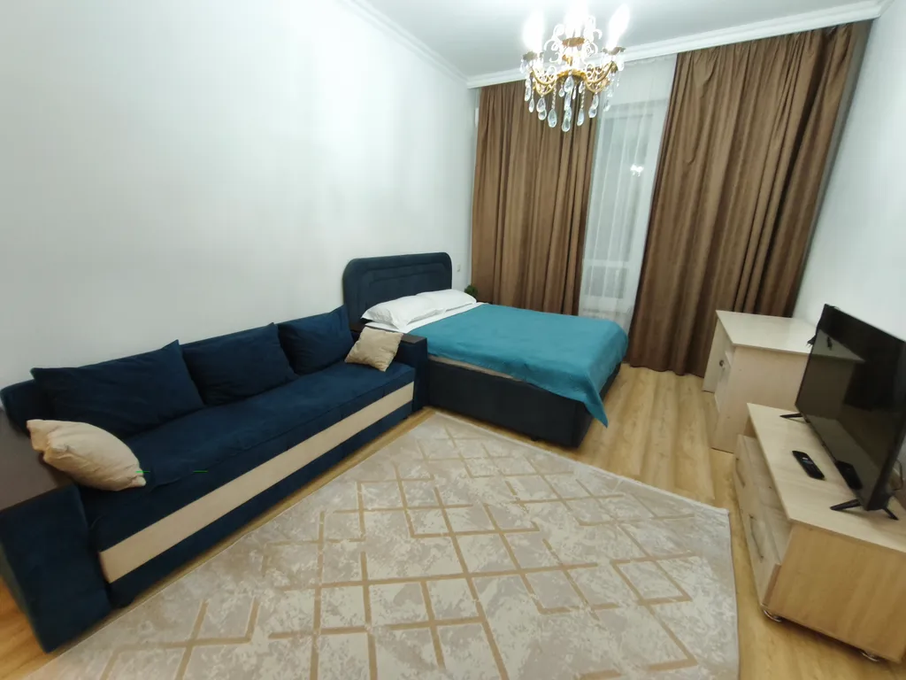 Уютная трёхкомнатная квартира с тремя двухспальними кроватями