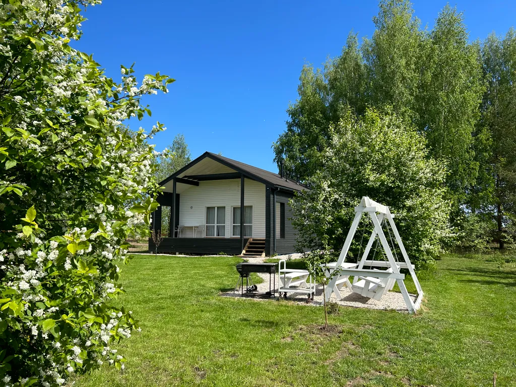 Уютный скандинавский барнхаус рядом с городом