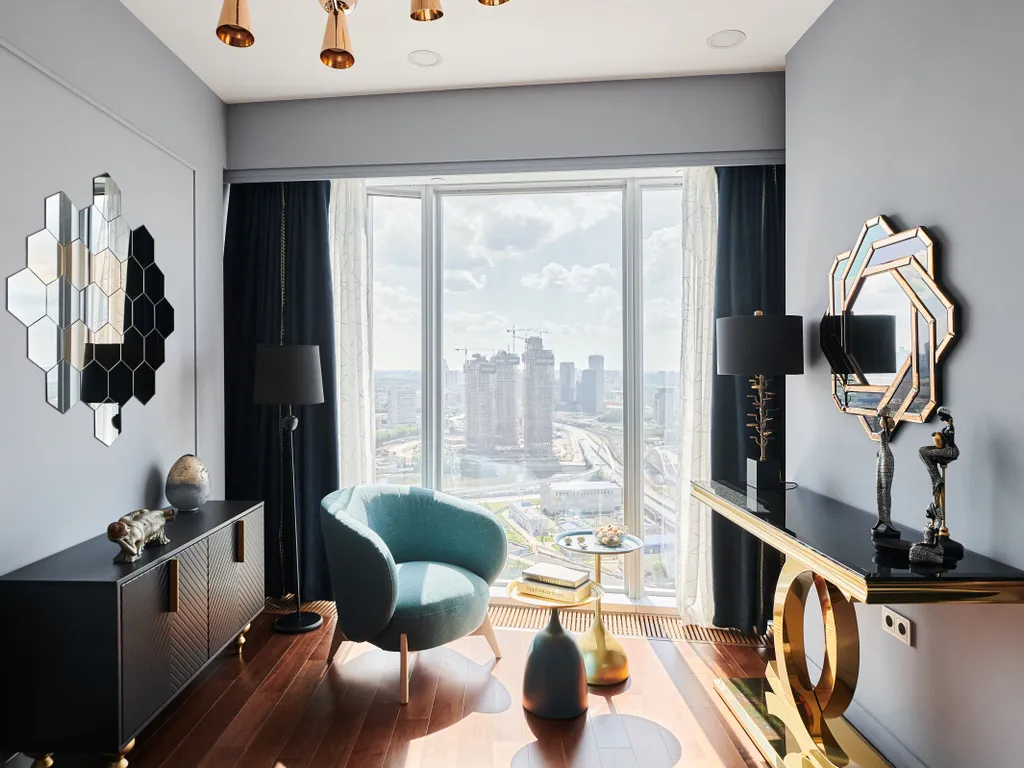 Шикарная двушка в Москва-Сити в башне Око