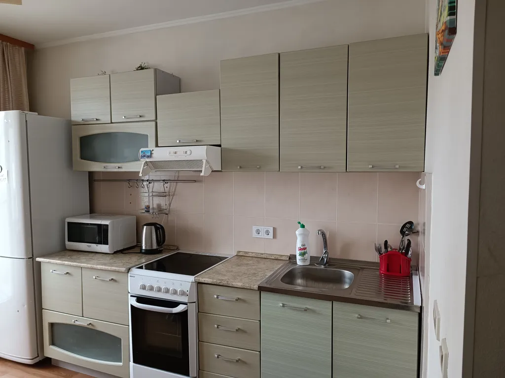 Просторная 1-комнатная квартира в экологически чистом районе