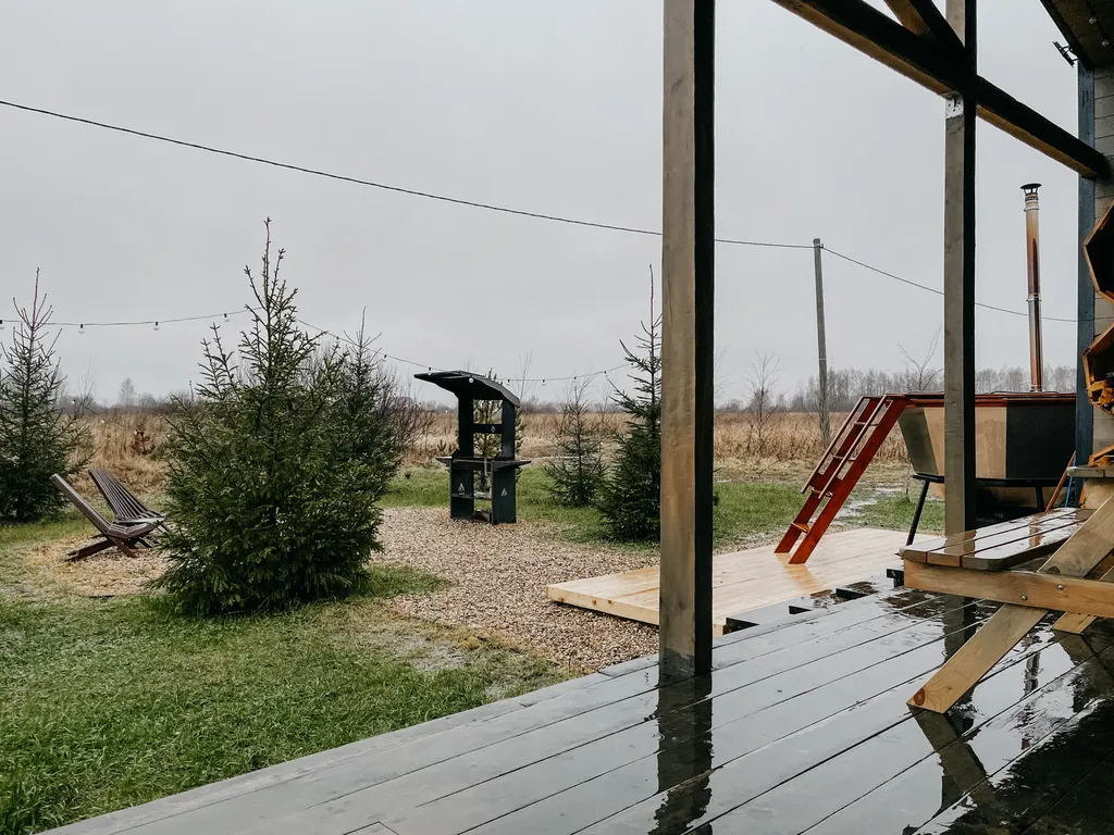 Коттедж Дом с русской баней и сибирским чаном — Можайск