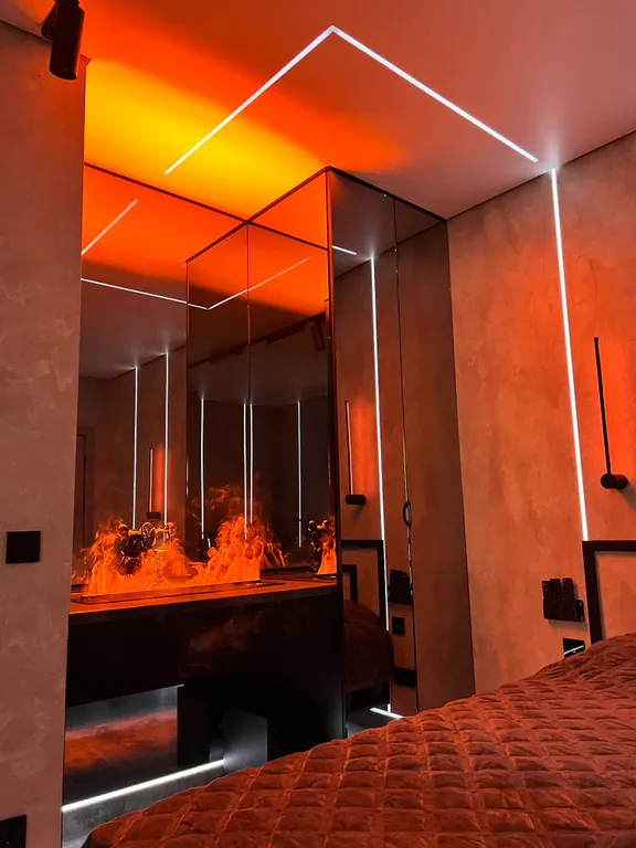 Студия 3 с панорамным видом на город