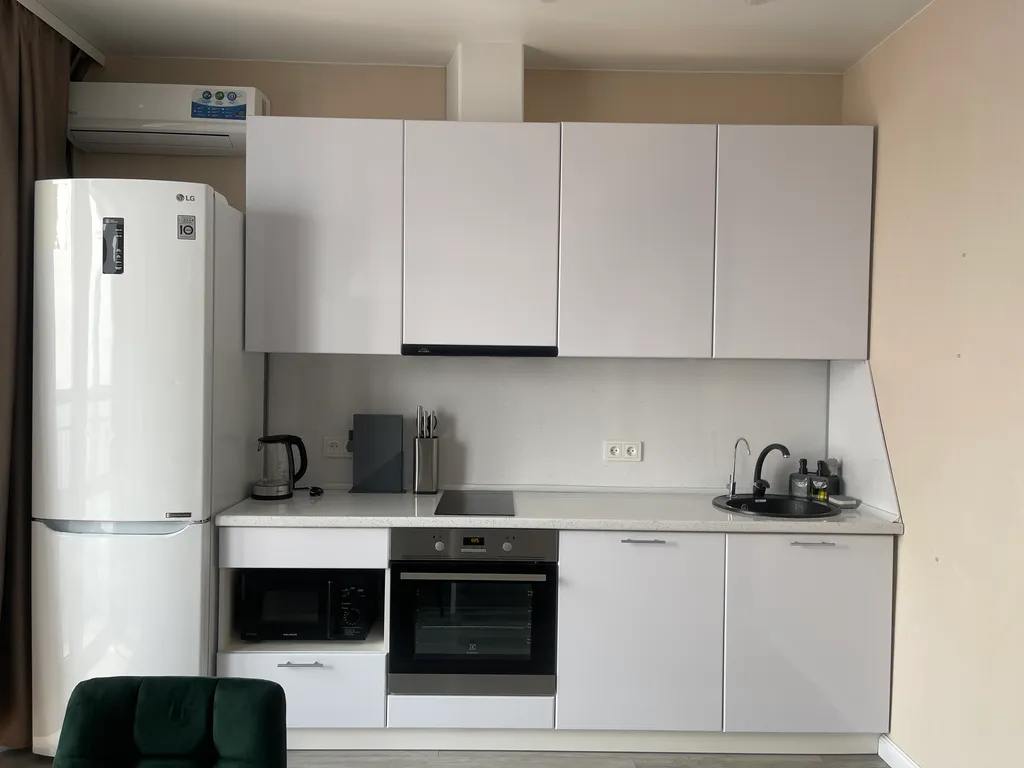 Уютная квартира в новом доме с шикарным видом на Амур