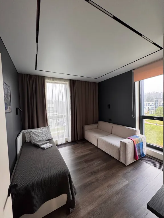 Охта-парк Гранд апарт с двумя спальнями