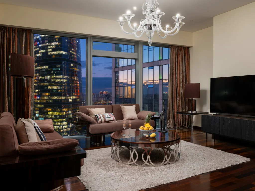 Элитная квартира skyline в Москва-сити