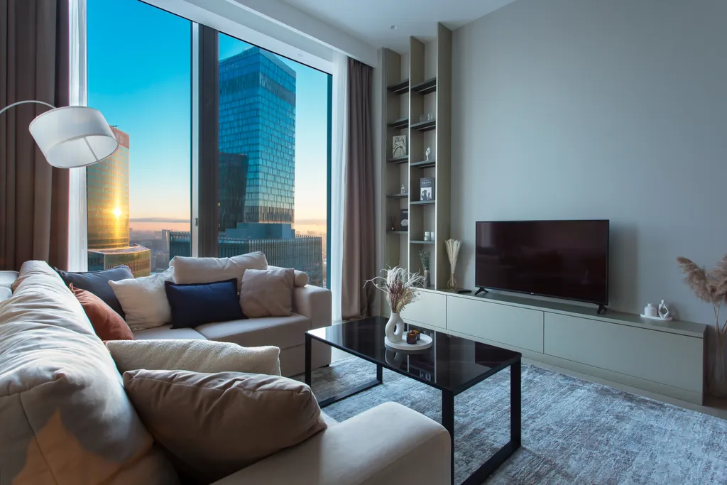 Апартаменты на высоте птичьего полёта