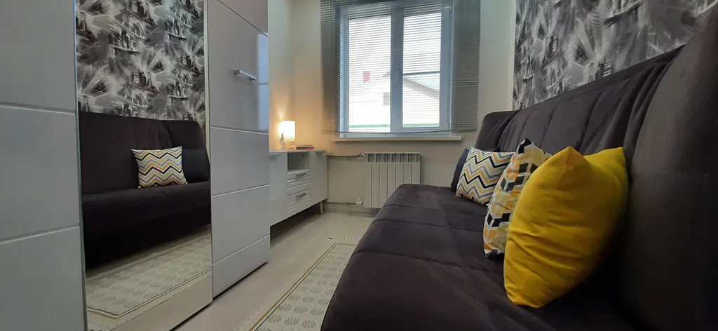 Уютная и светлая квартира рядом с кинотеатром и сосновым парком