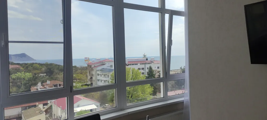 Квартира Апартаменты с видом на море и горы на первой береговой линии у моря — Анапа