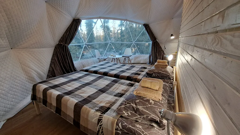 Купольный эко-шатёр