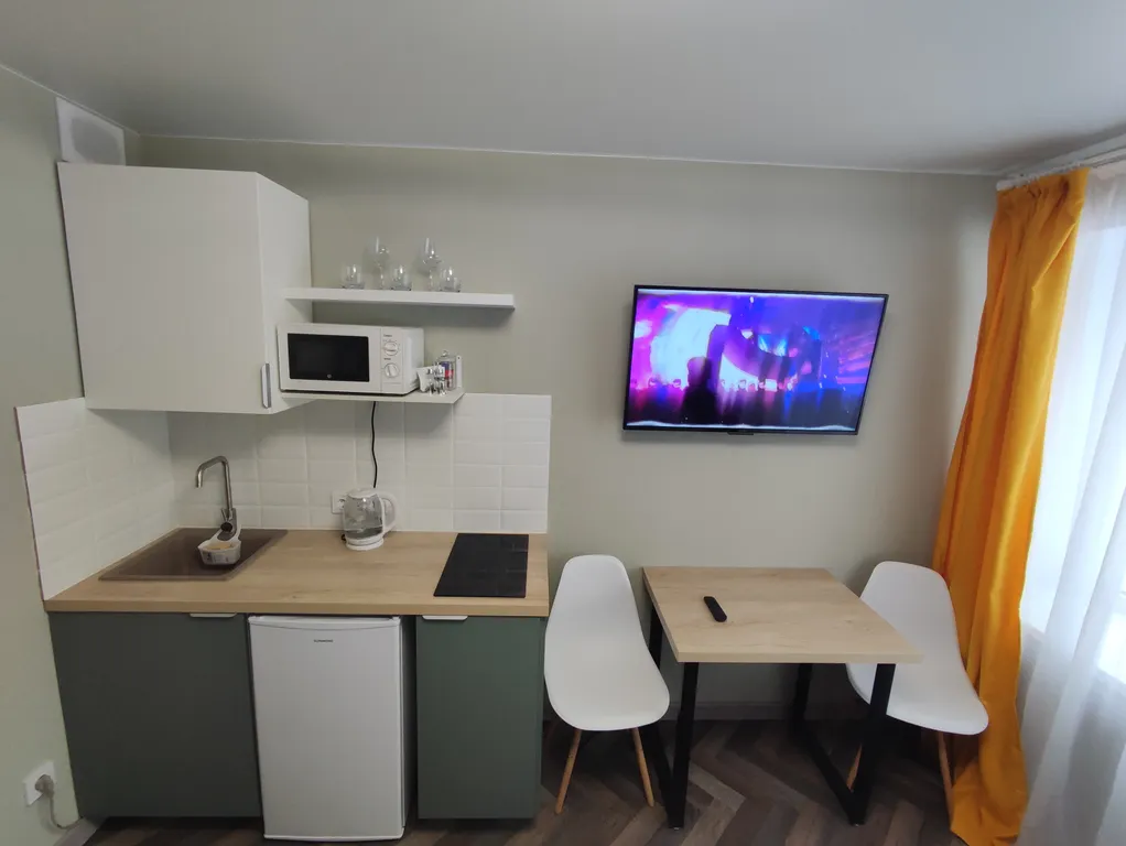 Уютная студия рядом с лесом