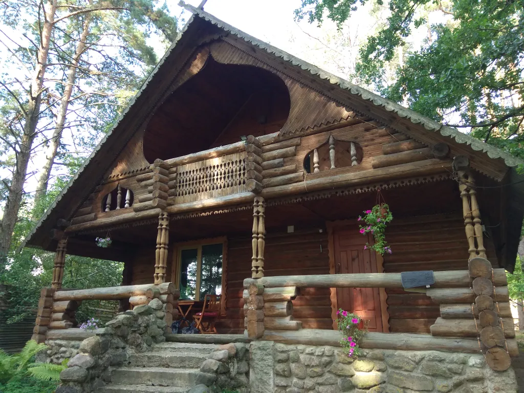 Коттедж Дом в лесу на озере Селява — аренда посуточно в Борисов