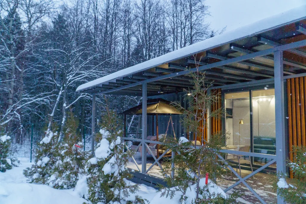 Коттедж Модульный домик — аренда посуточно в Химки