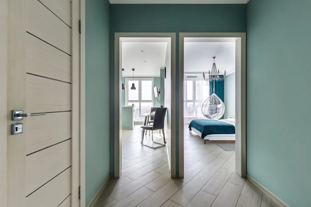 Квартира Квартира с качелей-коконом и видом на город с 23 этажа — Краснодар