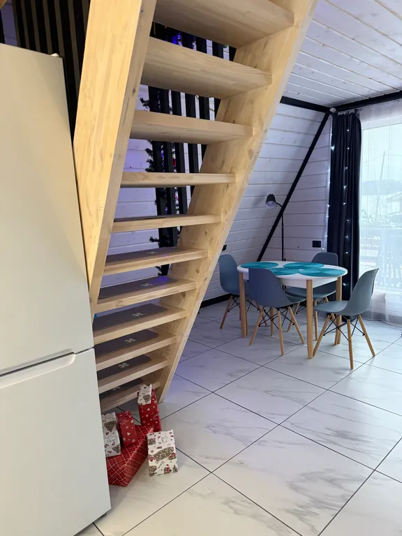 Загородный дом с баней и чаном