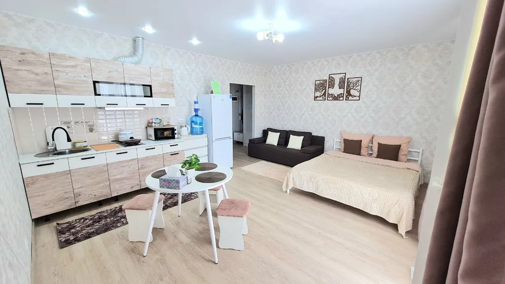 Квартира Квартира Уютная студия в премиум ЖК Белые росы в ст. Динская — Динская