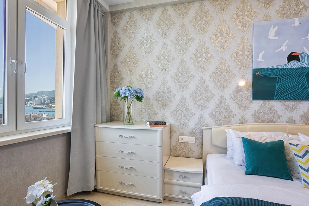 В самом центре с видом на море