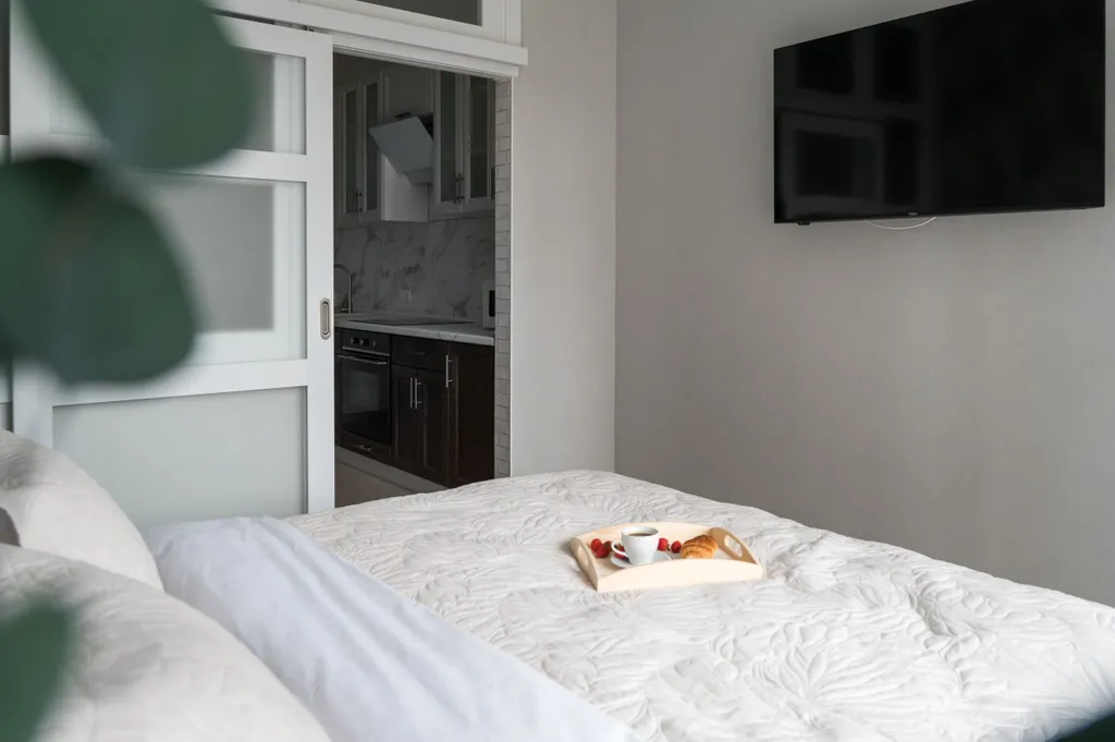 Уютная квартира с видом на горы