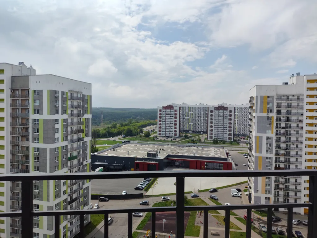 1-комнатная квартира с обзорным видом на город и лес