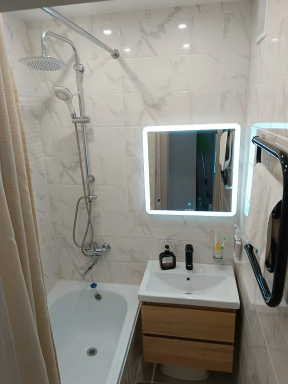 Квартира со своим двориком для отдыха