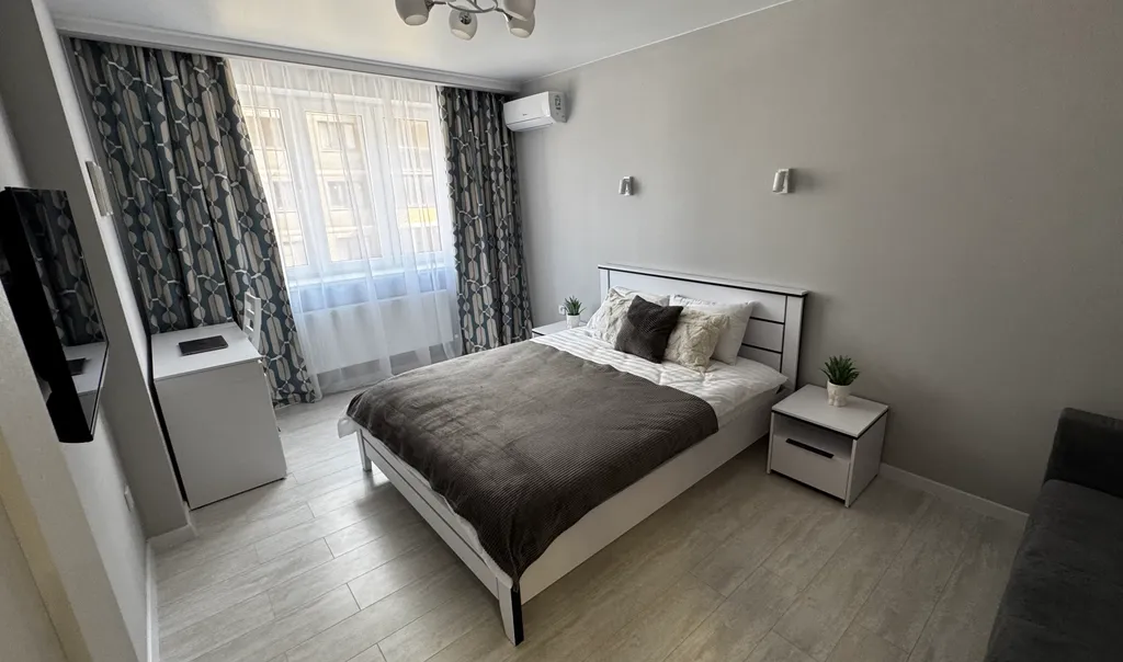 Квартира Уютная 1-комнатная квартира на городском озере — Горячий Ключ