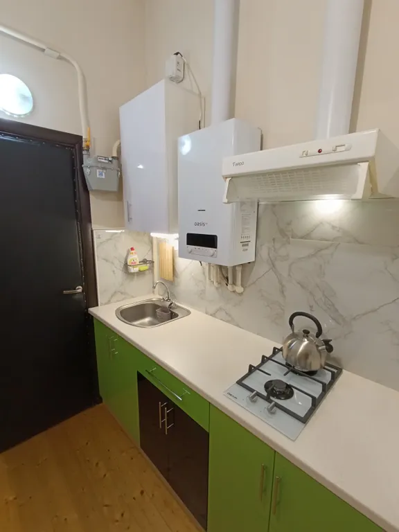 Двухуровневая квартира в центре города с высокими потолками