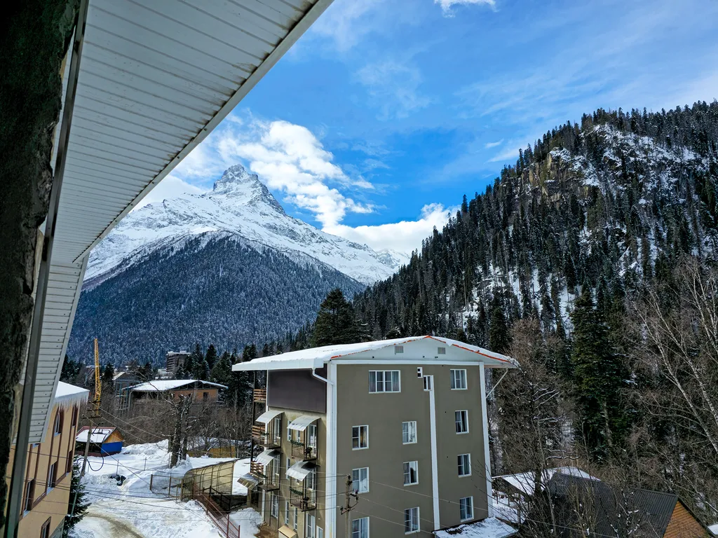 Стандарт с видом на горы (три раздельные кровати)