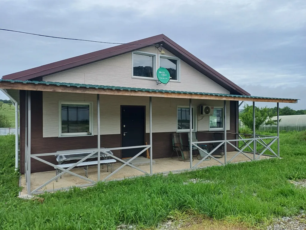 Новый уютный дом на побережье Японского моря