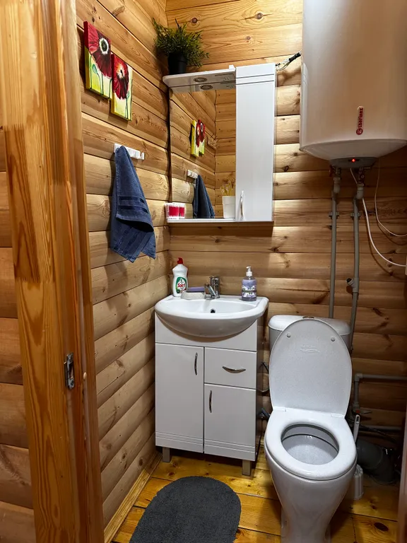 Коттедж Дом на берегу пруда — Бор