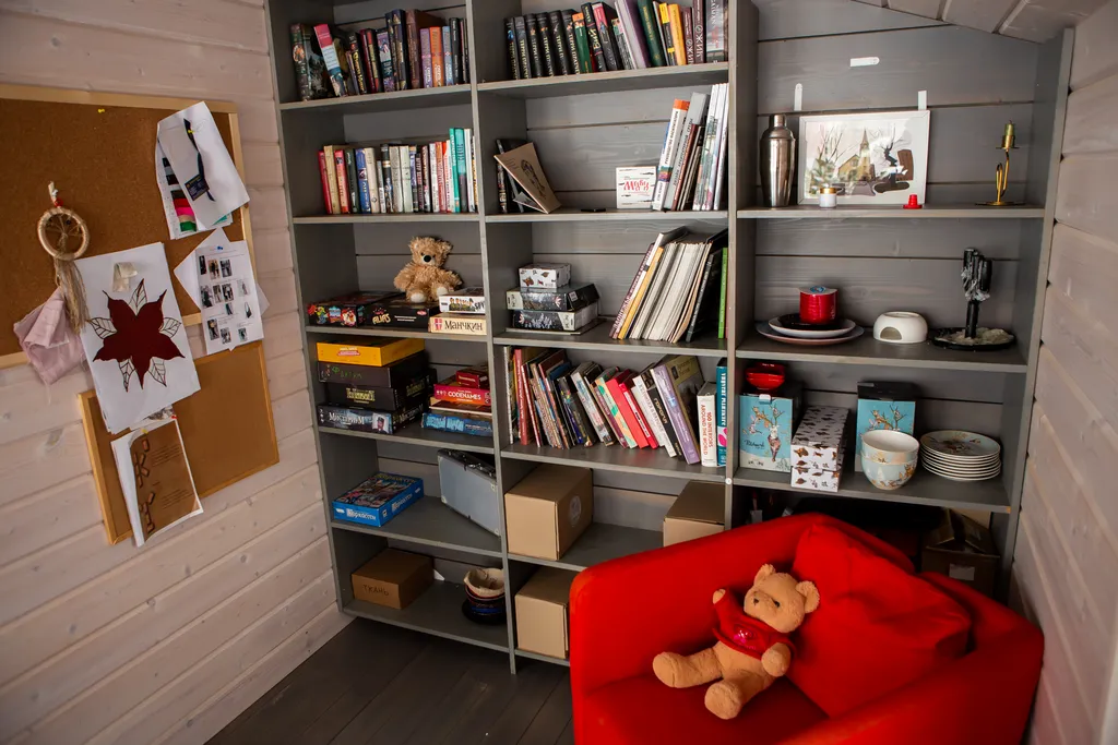 Просторный дом с баней и игровой зоной для детей