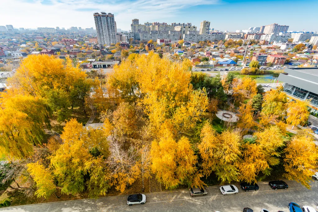 Квартира Апартаменты Бирюзовая нежность с панорамным видом, у парка Галицкого — Краснодар