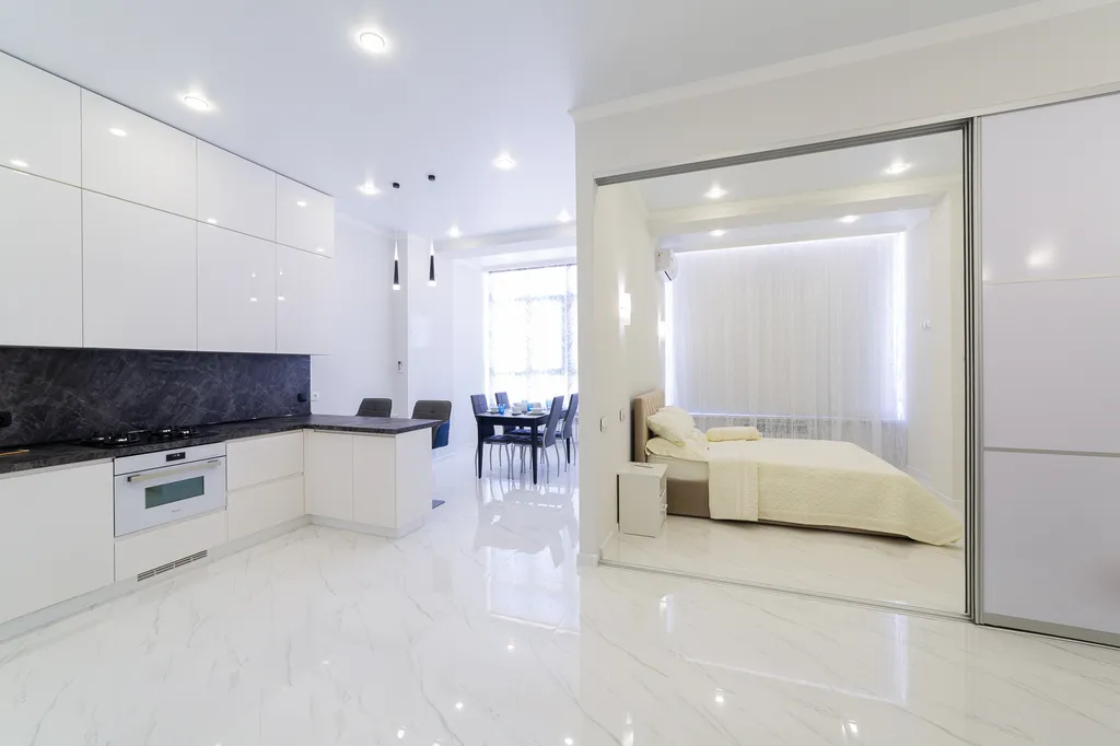 Квартира Стильные и просторные апартаменты в Черноморском-2 — Геленджик