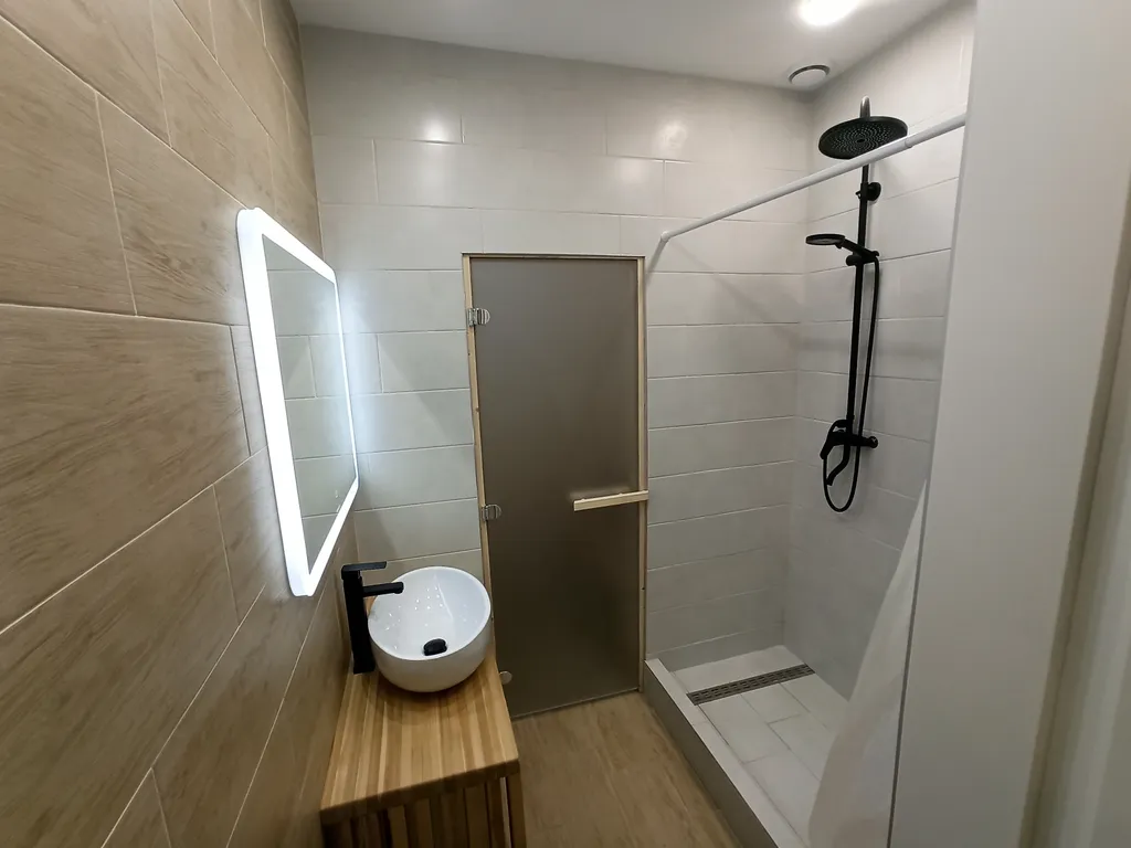 Квартира с сауной в частном доме