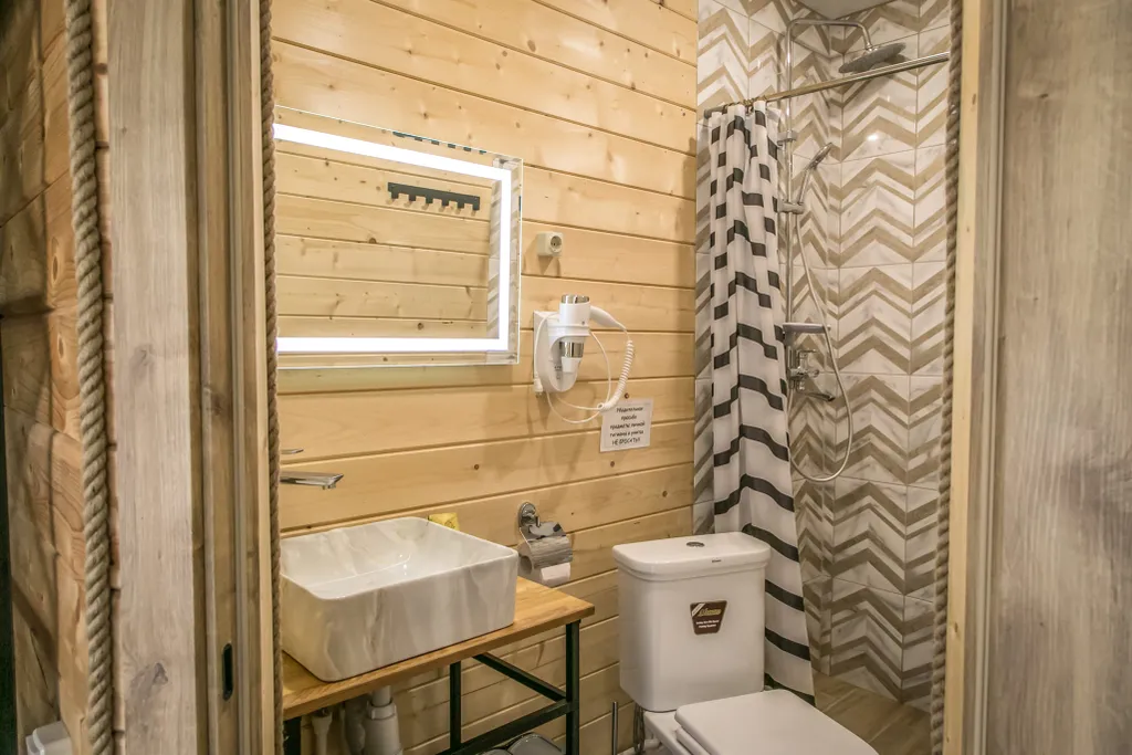 Коттедж для всей компании с видом на горы