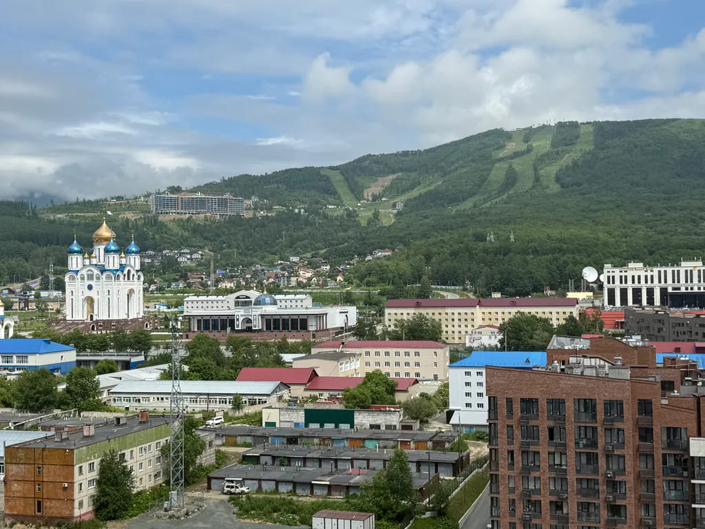 Студия с роскошным видом на Горный Воздух! Центр города !Комфорт-класс