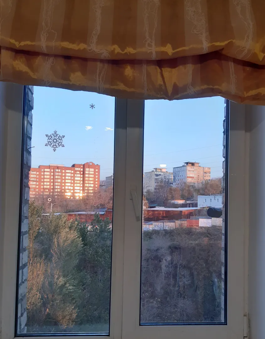 Вид с окна в Студии