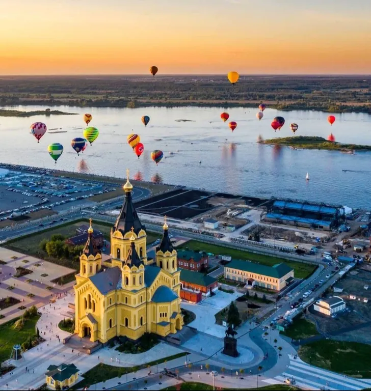 Квартира Квартира Центр, лучшие виды города, сердце столицы закатов, 1 линия набережной — Нижний Новгород