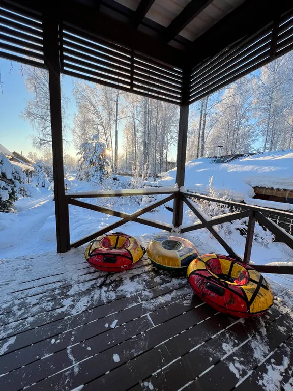 Уютный дом с сауной