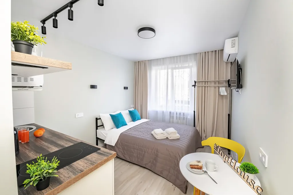 Новая студия с евроремонтом