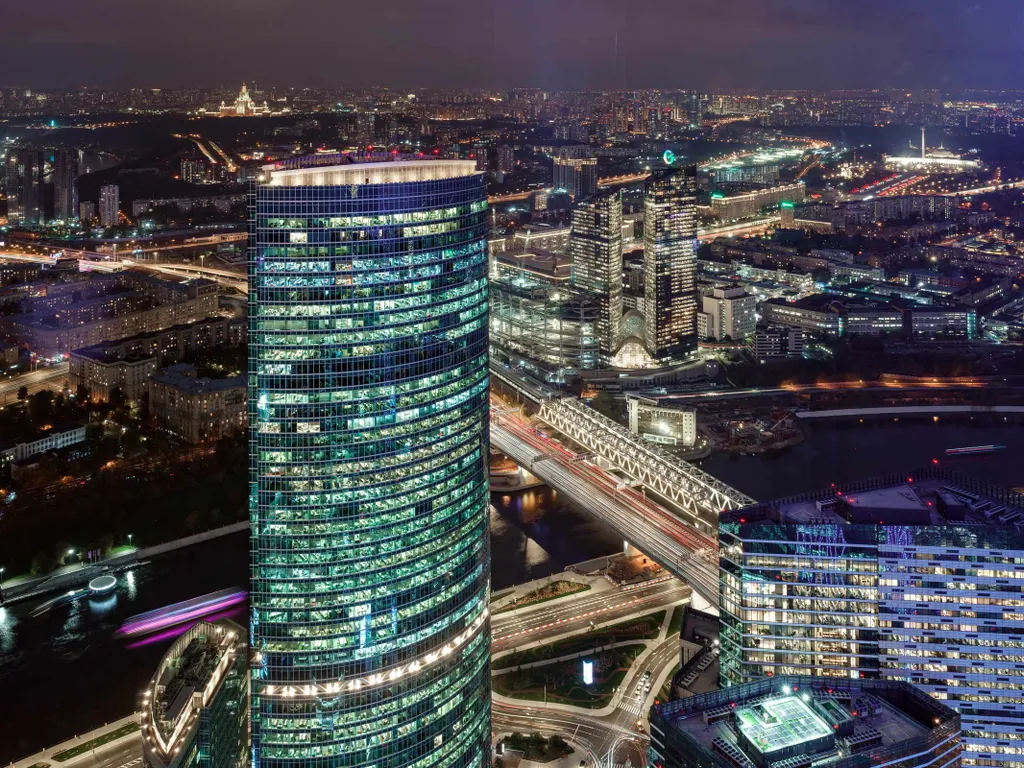 Lux студия в Москва Сити 74 этаж