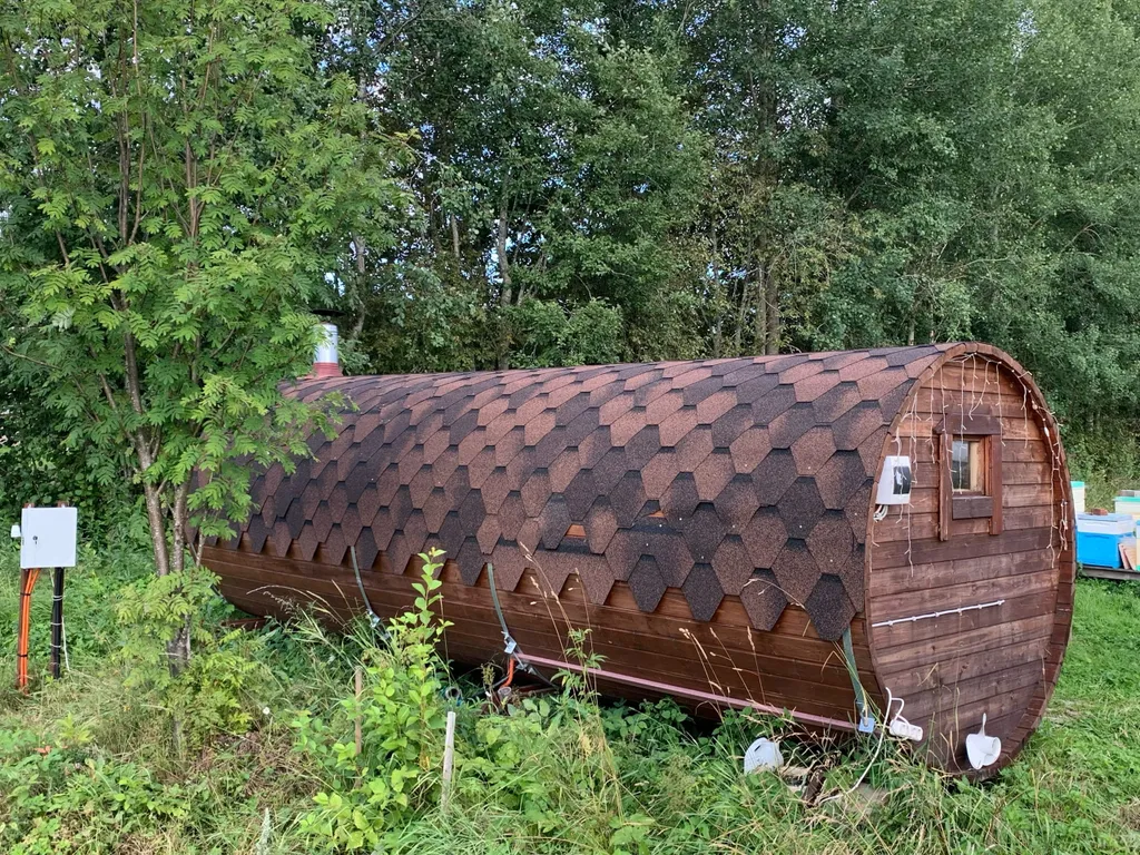 Уютный дом на берегу реки Янисйоки