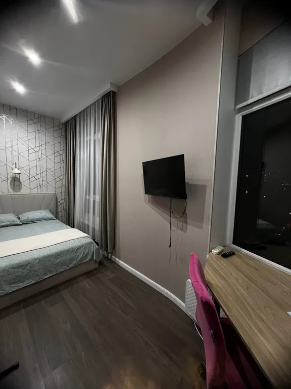 Уютная евродвушка с видом на море, горы и парк Ривьера