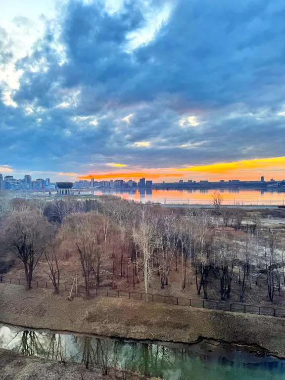 Квартира с панорамным видом на город