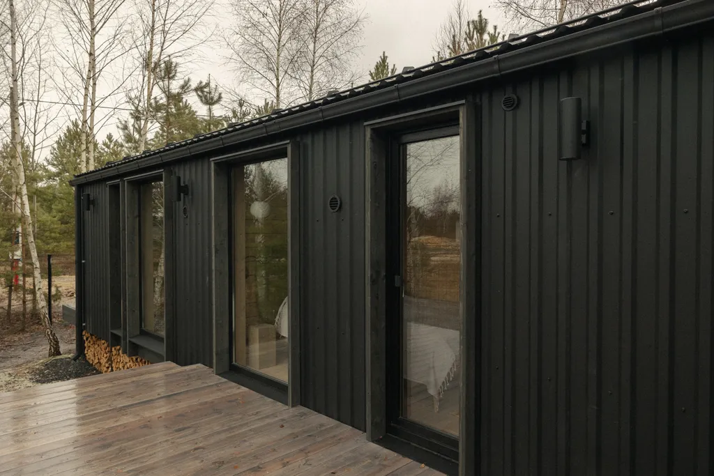 Дом в тихом заповедном лесу