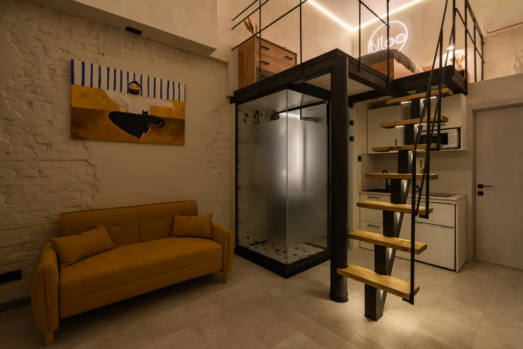 Квартира Квартира Двухэтажный UrbanLoft рядом с Кремлём by Uloo — Нижний Новгород