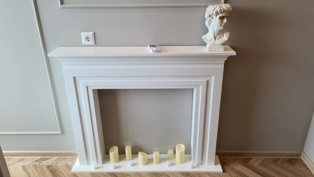 Студия с панорамным видом и джакузи в стиле неоклассика