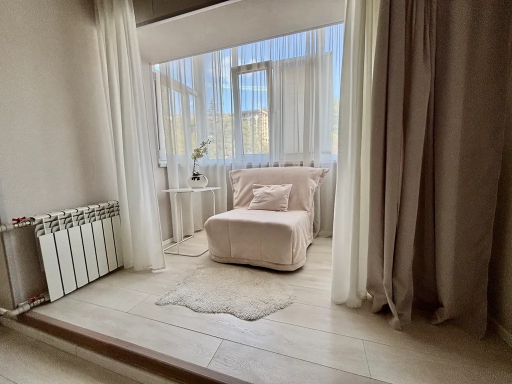 Светлая квартира в 5 минутах от моря