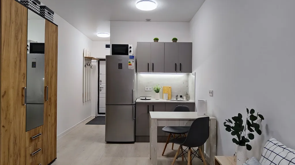 Светлая просторная студия