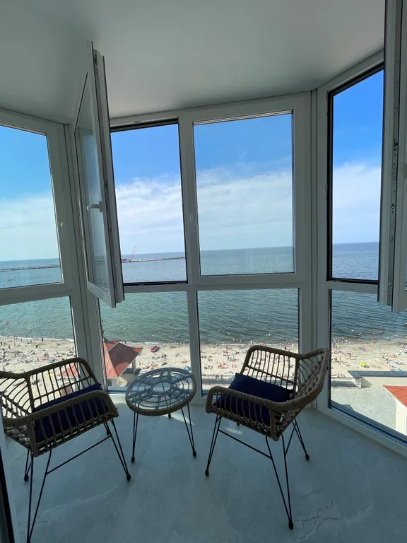 Квартира 2-х комнатный апартамент с прямым видом на море — аренда посуточно в Пионерский