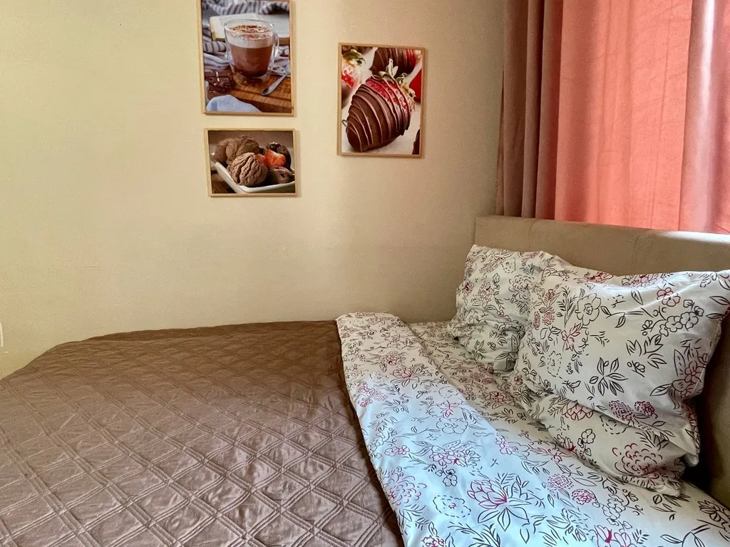 Евро-двушка у метро Девяткино для командировок и семейных