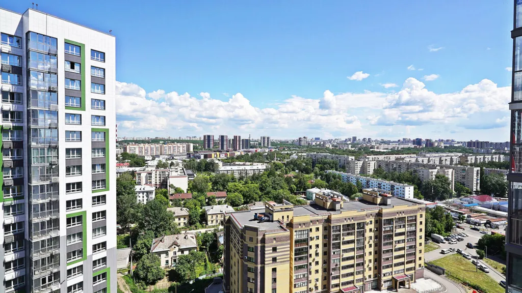 Квартира Двухкомнатная квартира с панорамным видом на Казань — Казань
